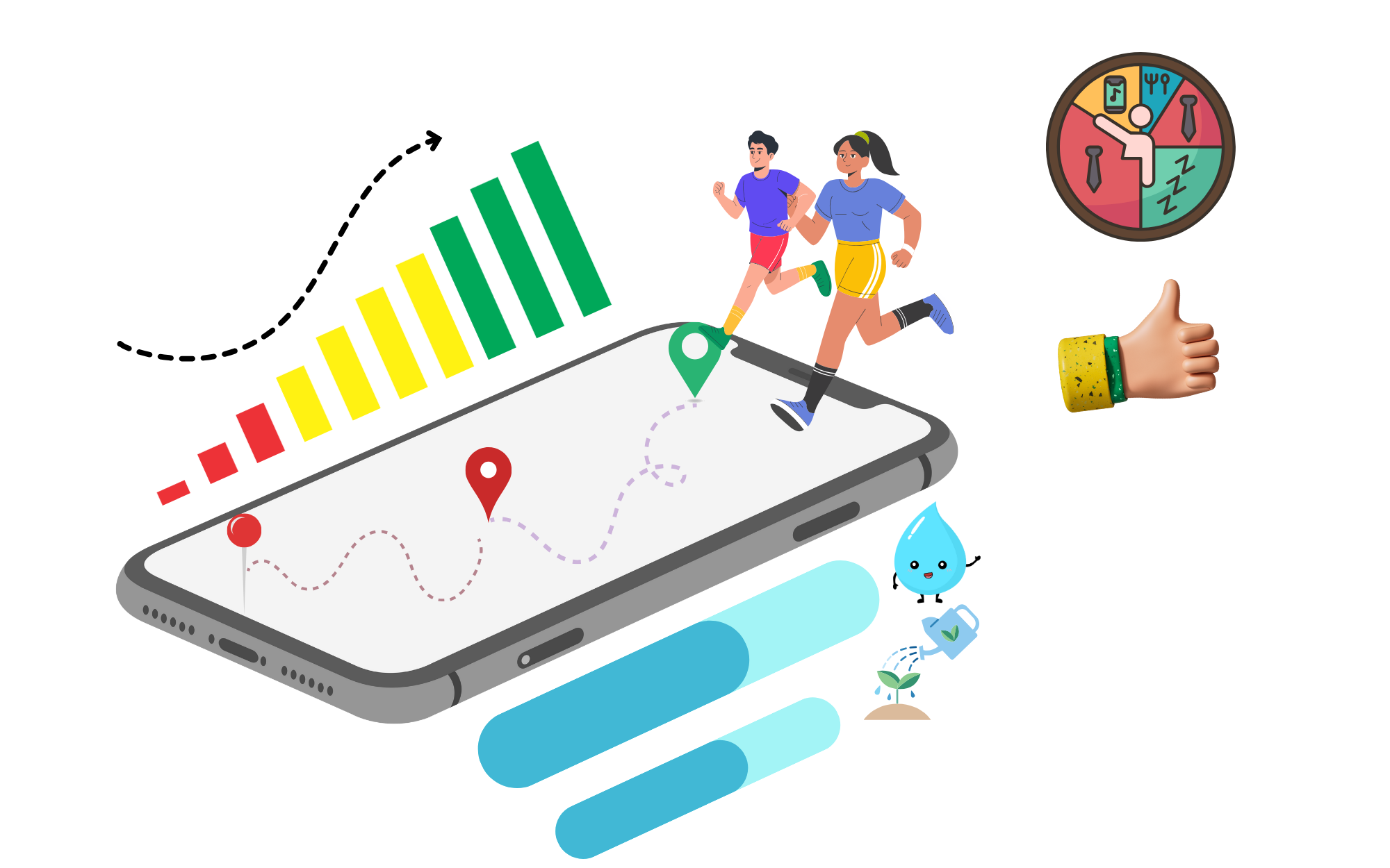 🧘‍♂️ Master Your Daily Routine: The Power of Habit and Goal Trackers
